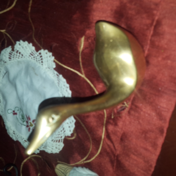 Vintage Brass Duck Figurine - Picture 4 of 6